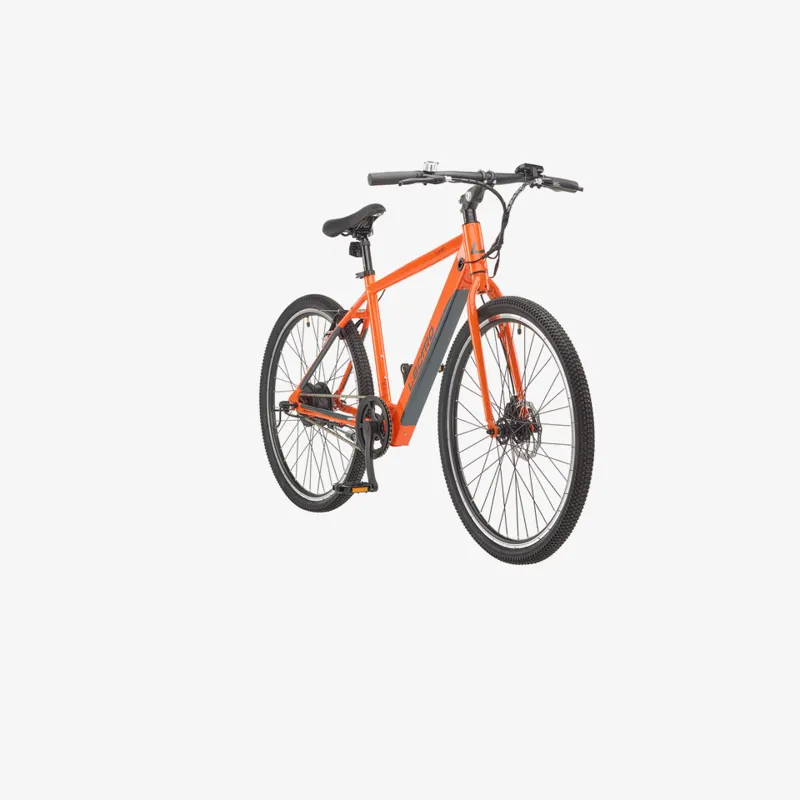 Lectro Summit 27.5 Inch Wheel Electric Bike Orange Single Gear-10